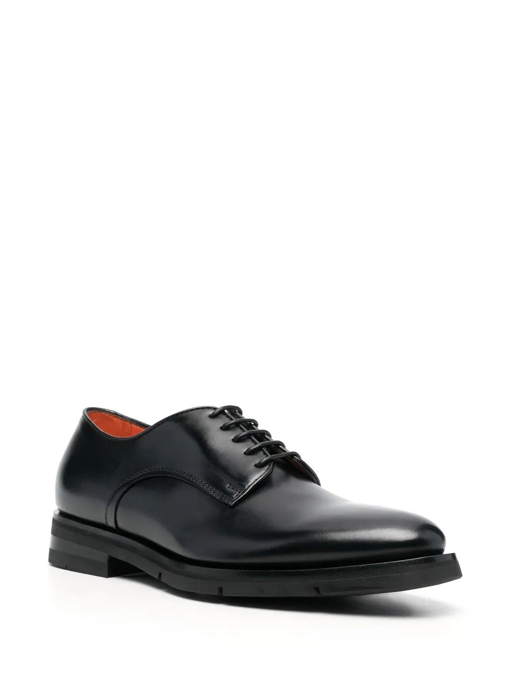 Santoni Faedon panelled Derby shoes