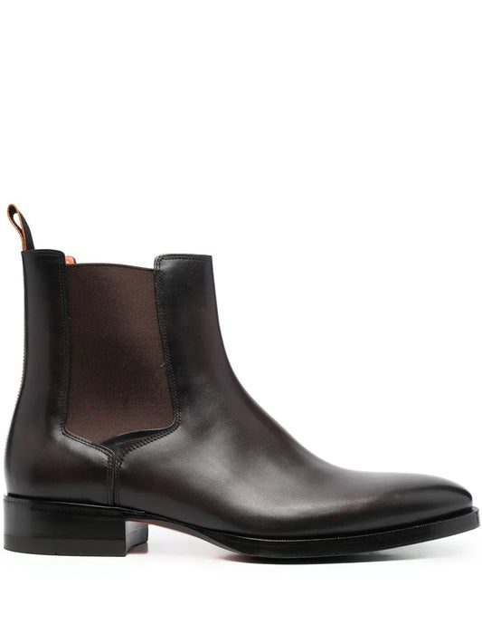 Santoni Eugene Chelsea ankle boots