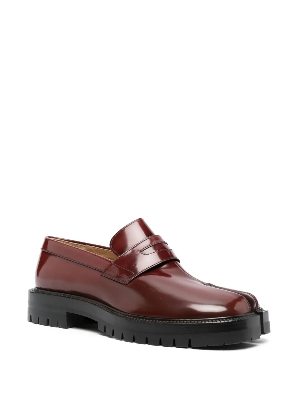 Maison Margiela Tabi leather loafers
