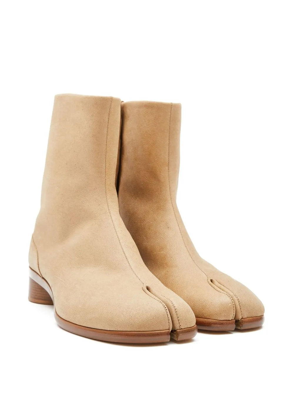 Maison Margiela Tabi 30mm leather ankle boots