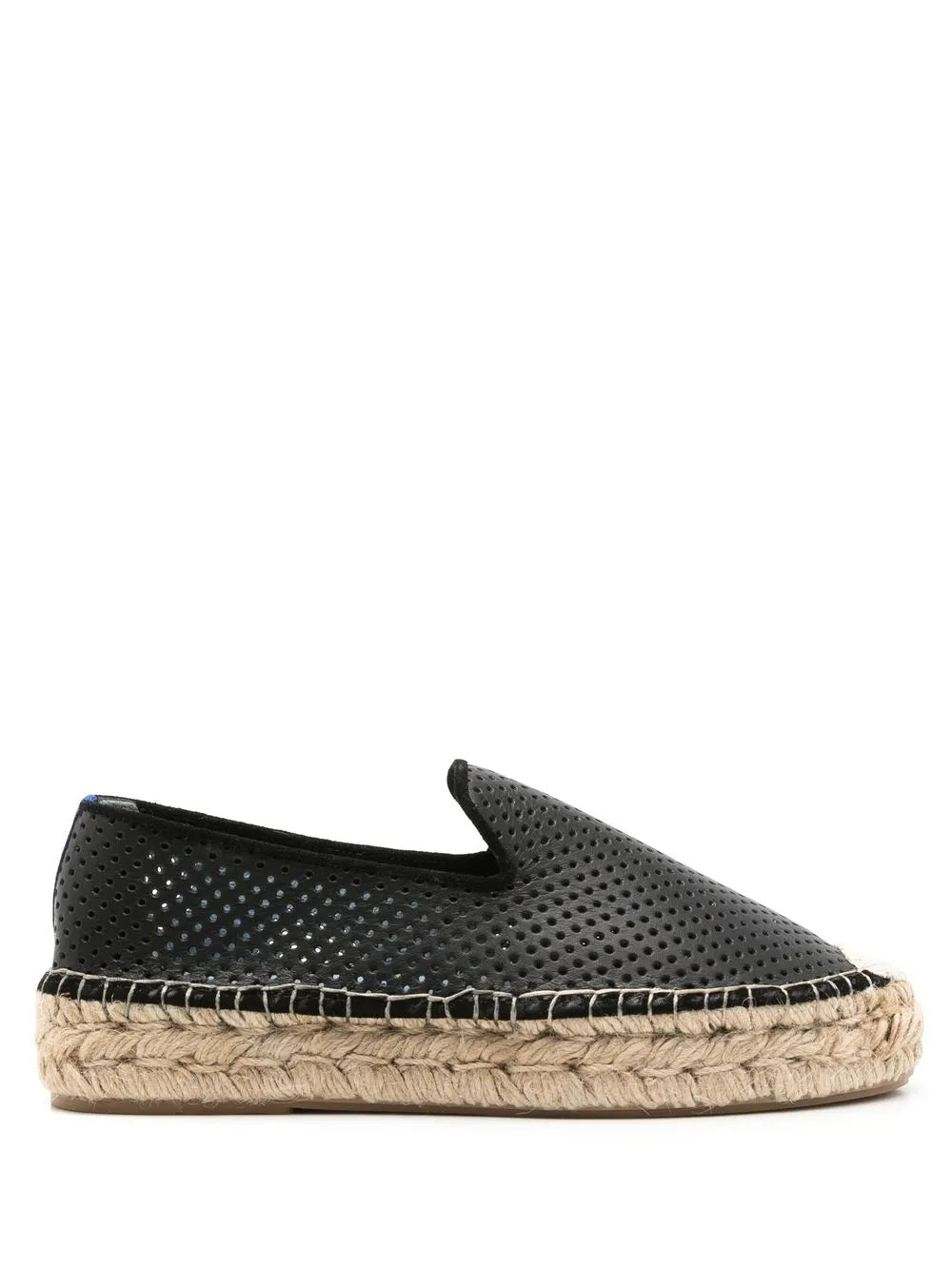 Blue Bird Shoes perforated leather espadrilles