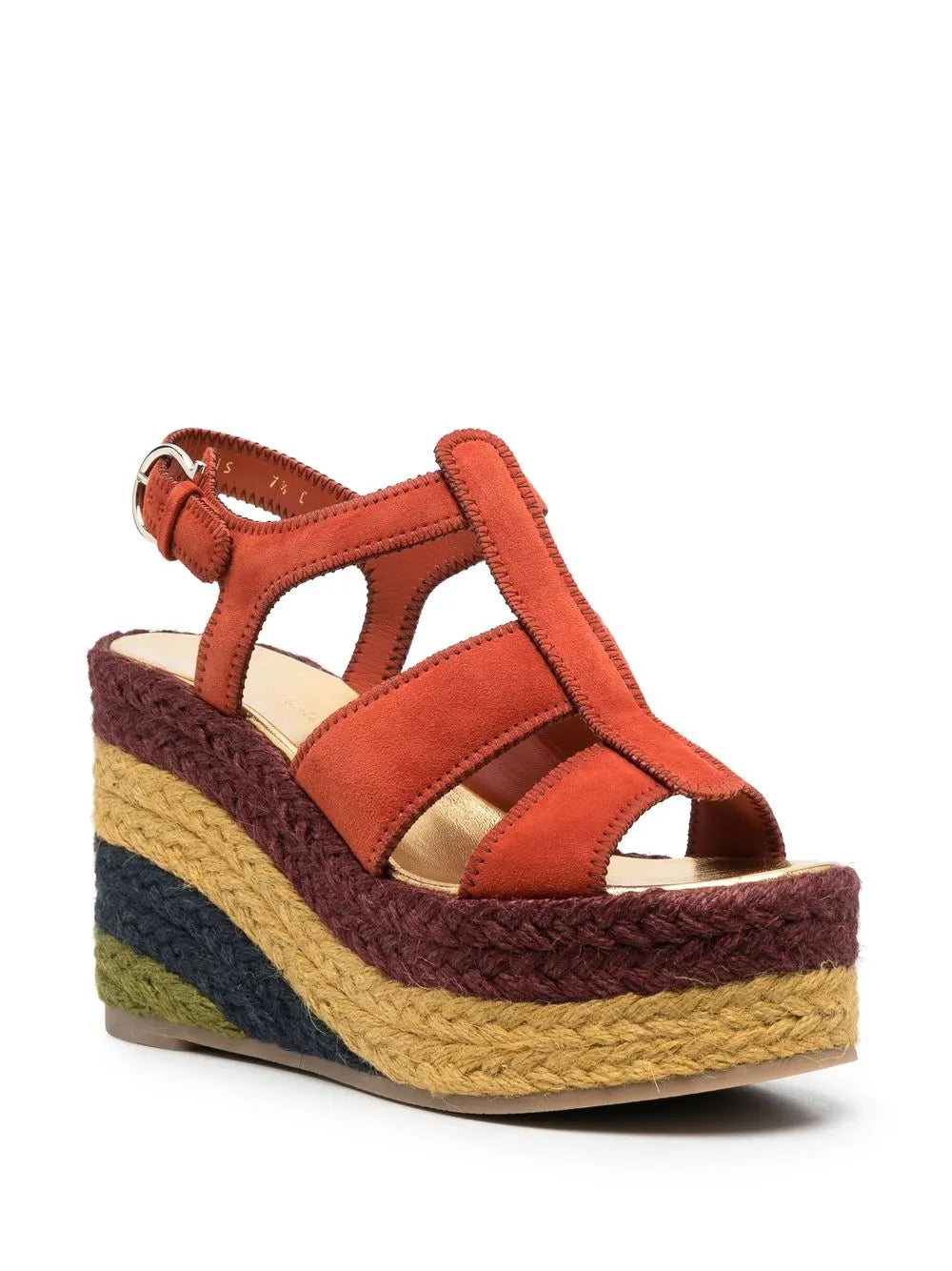Ferragamo high wedge-heel espadrilles