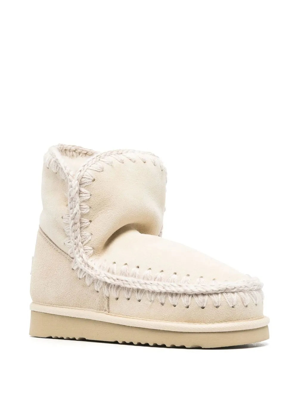 Mou chunky slip-on boots