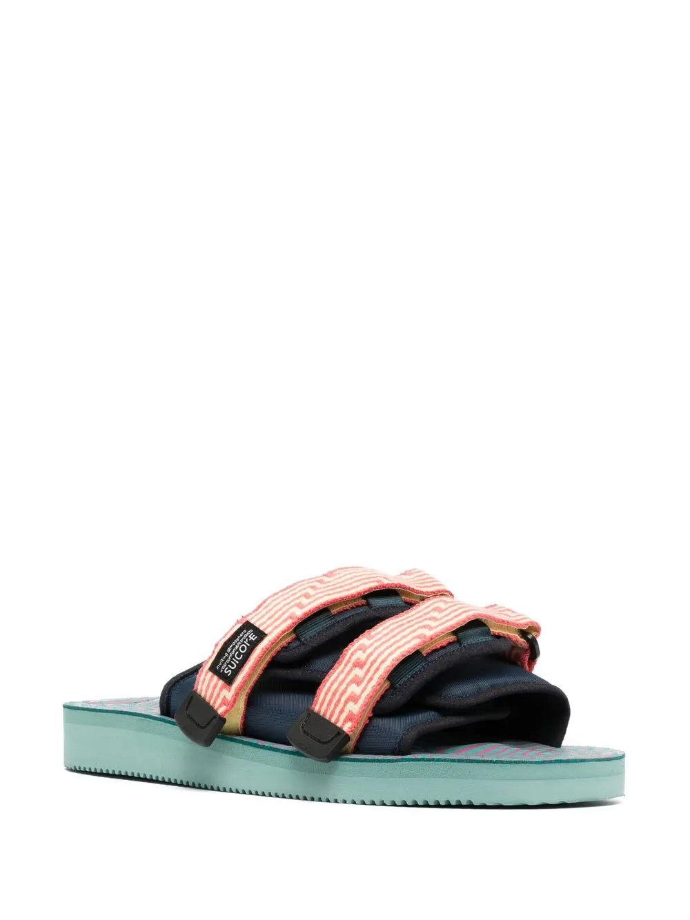 Suicoke MOTO jacquard touch-strap sandals