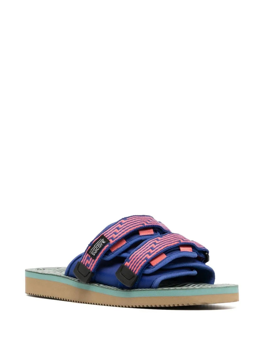 Suicoke MOTO jacquard touch-strap sandals
