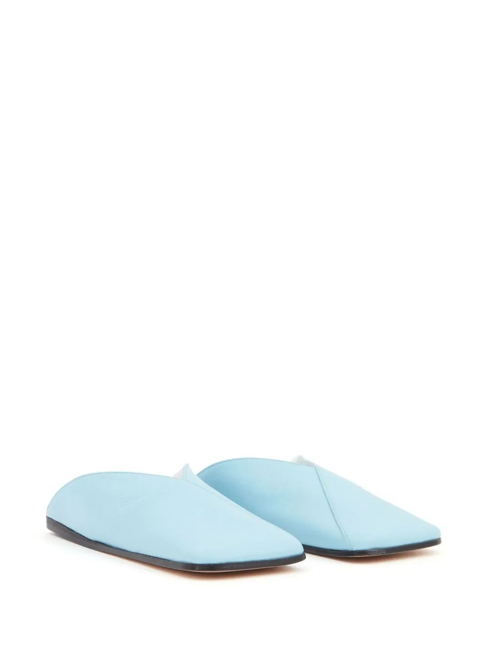 MM6 Maison Margiela Japanese leather slides