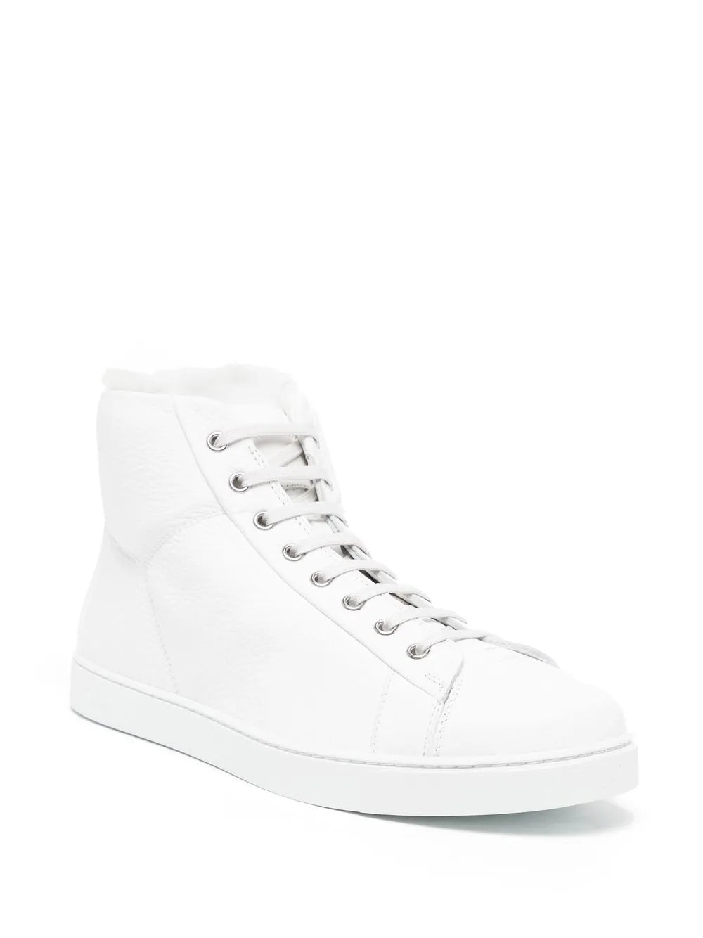 Gianvito Rossi Peter leather high-top sneakers