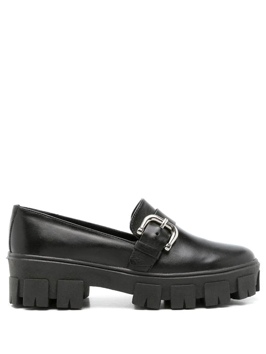 Sarah Chofakian side buckle-detail loafers