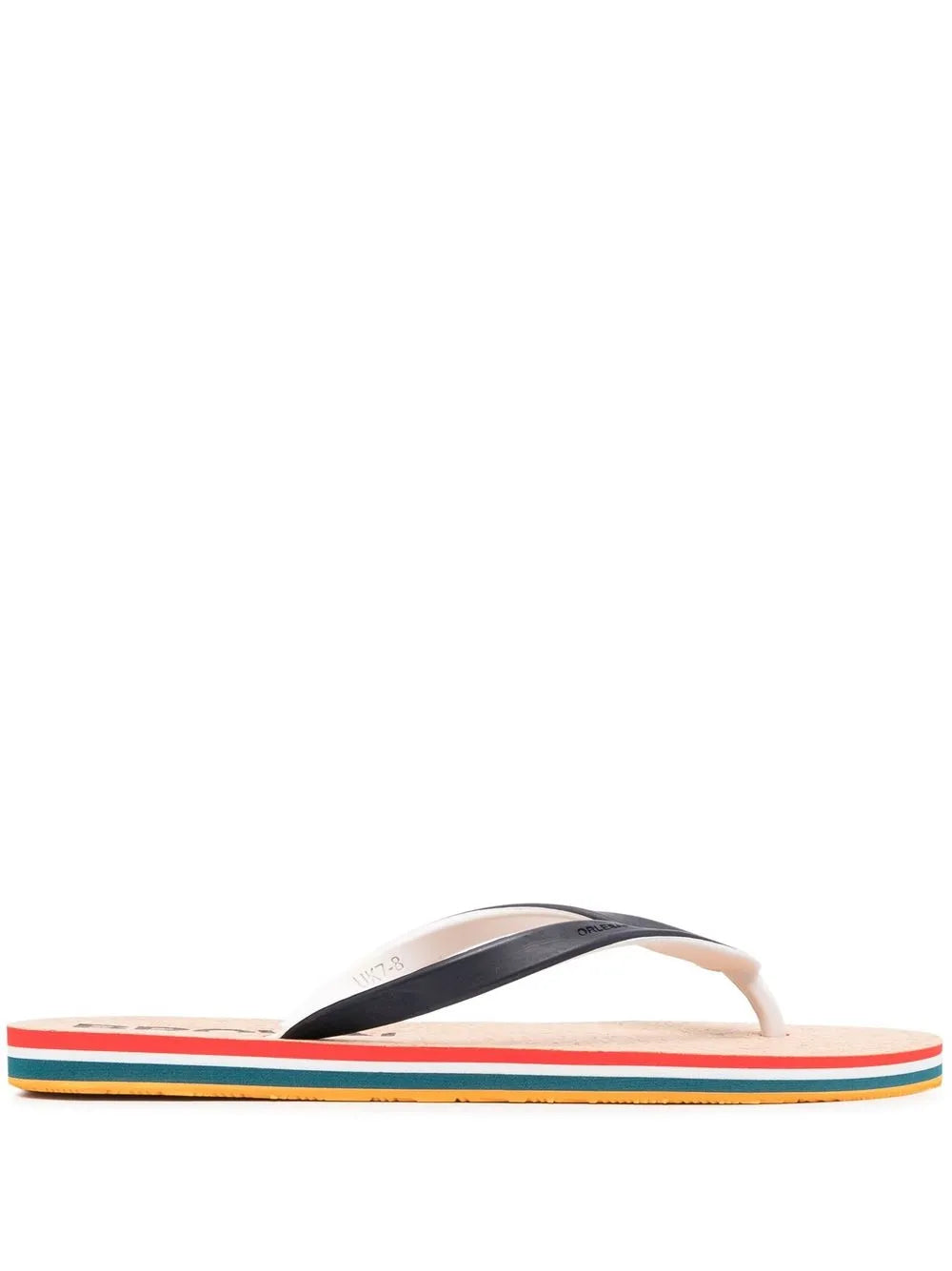 Orlebar Brown cork-sole flipflop sandals