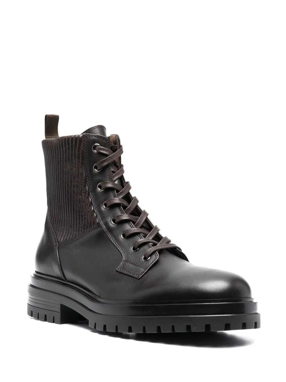 Gianvito Rossi lace-up combat boots