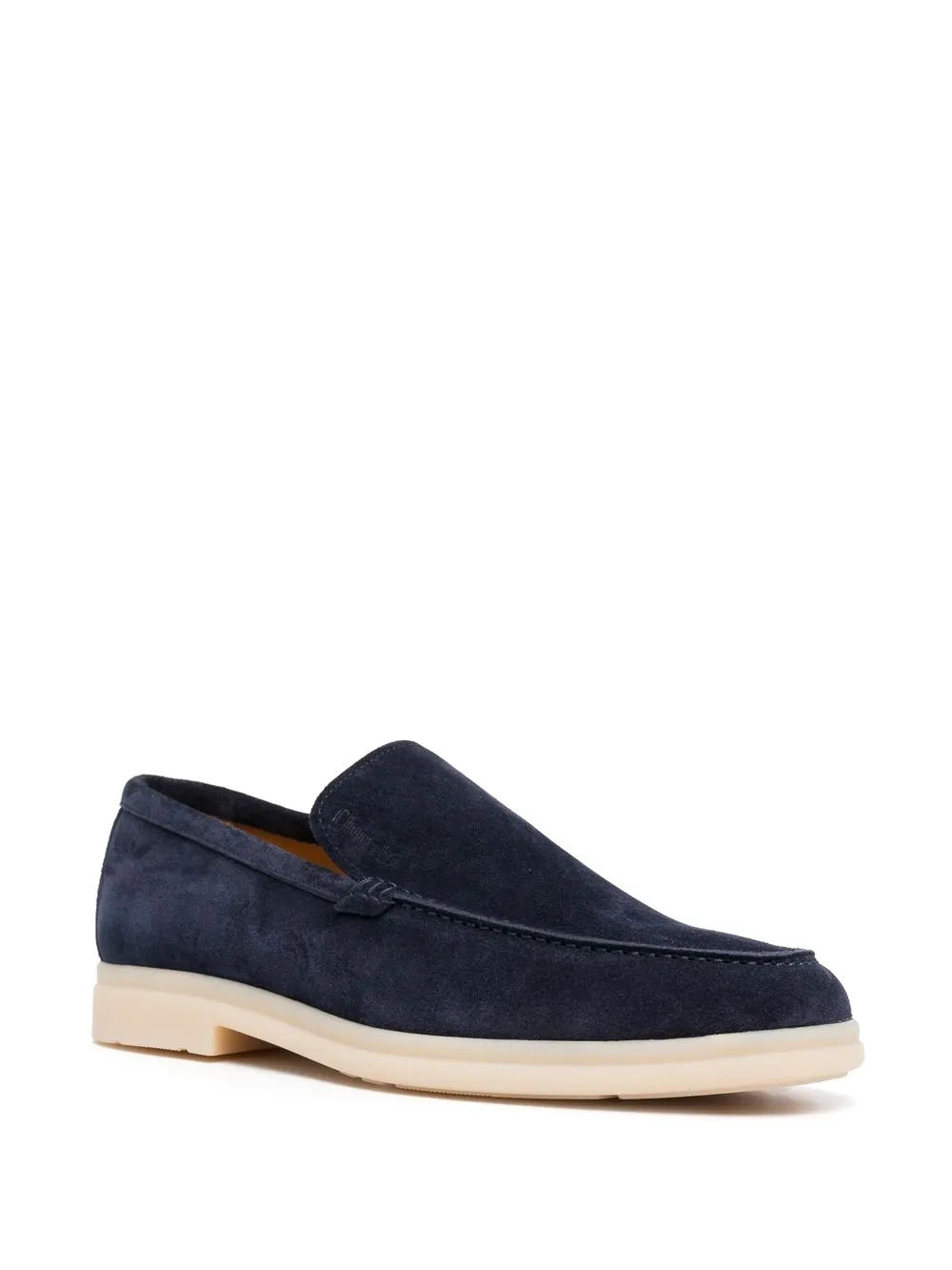 Church's topstitched suede loafers