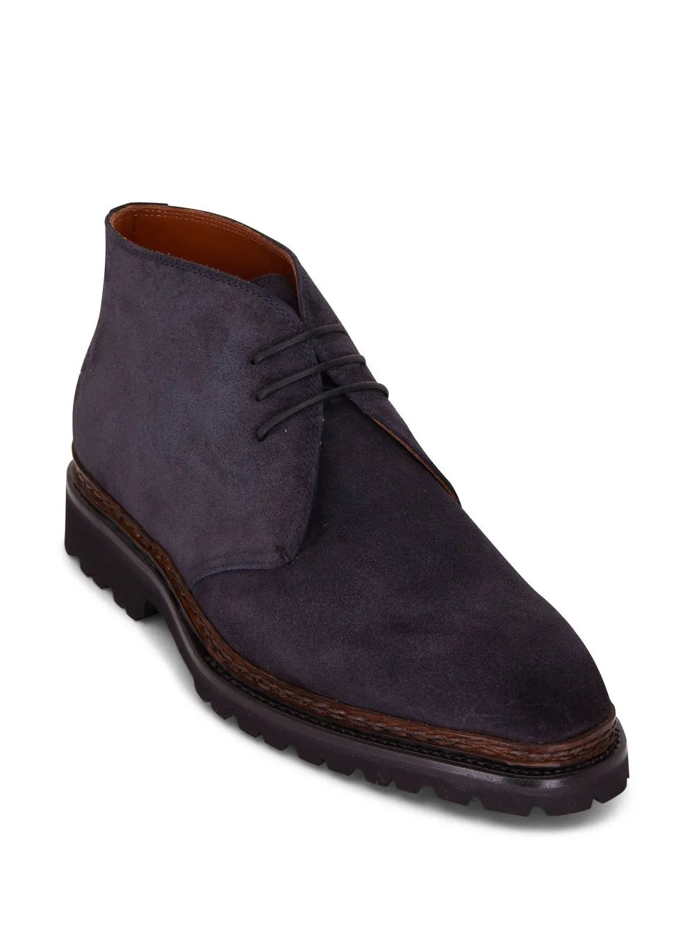 Bontoni suede lace-up boots