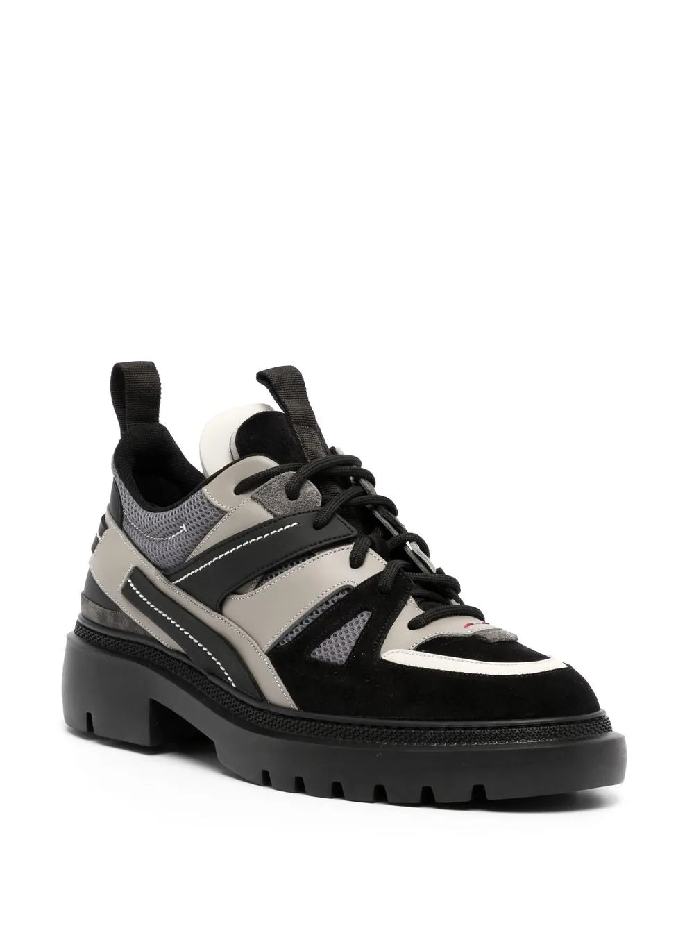 Bally panelled lace-up shoes