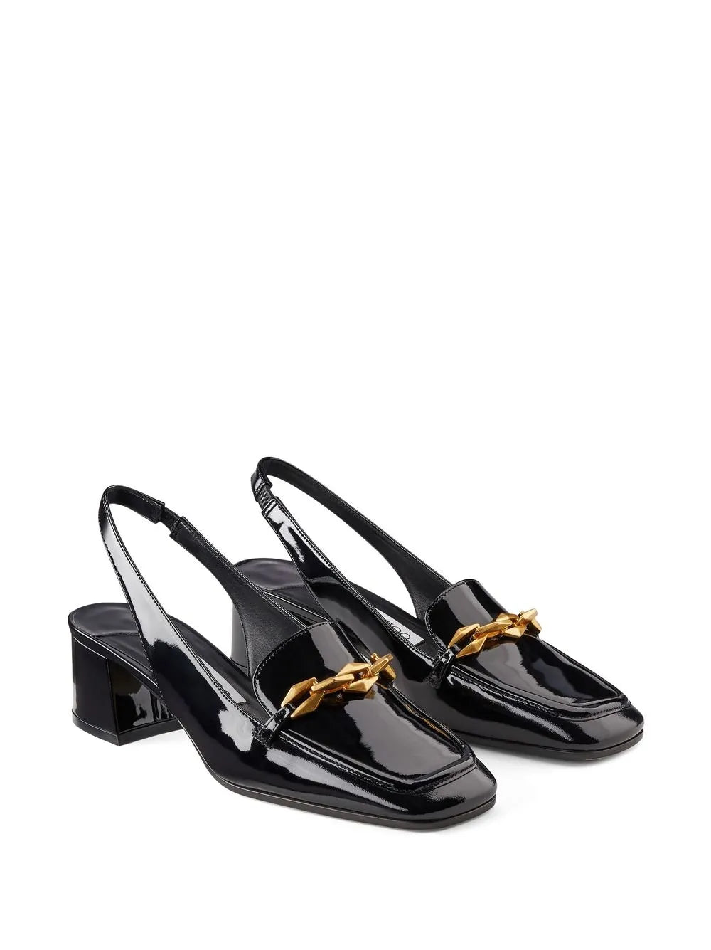 Jimmy Choo Diamond Tilda 45mm slingback loafers