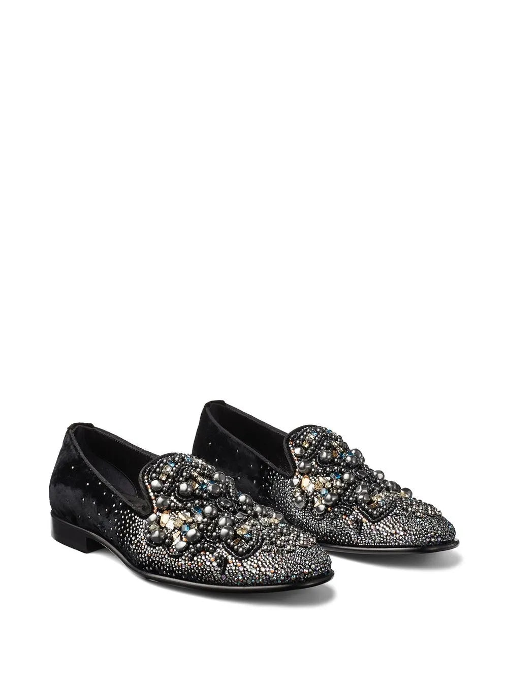 Jimmy Choo Thame bead-embellished slippers