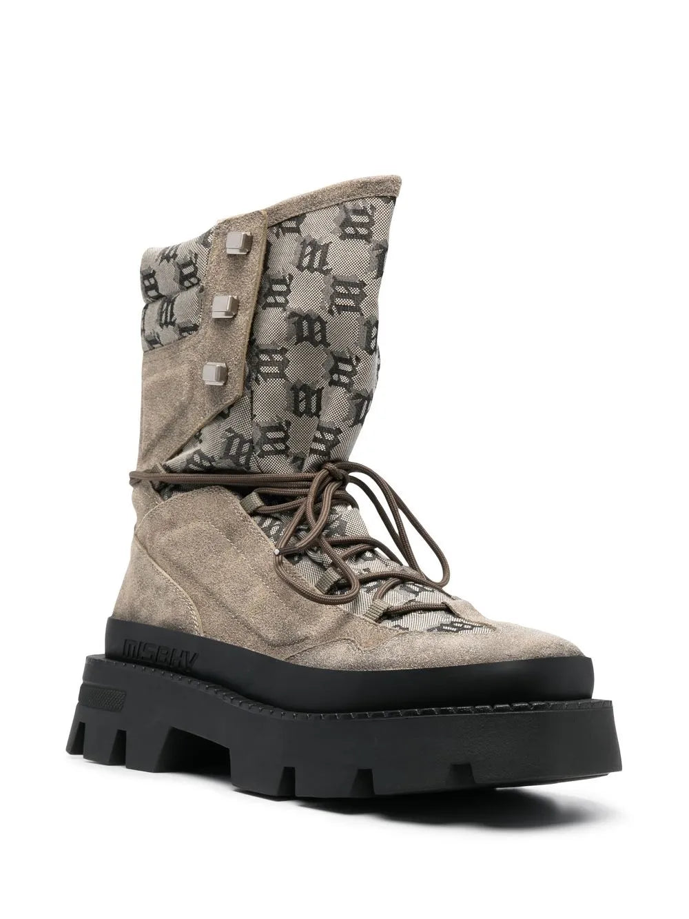 MISBHV logo-print hight-top sneakers