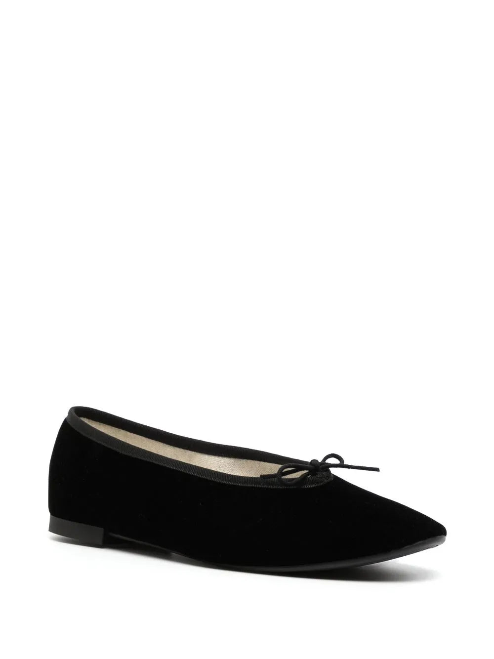 Repetto velvet-effect ballerina shoes