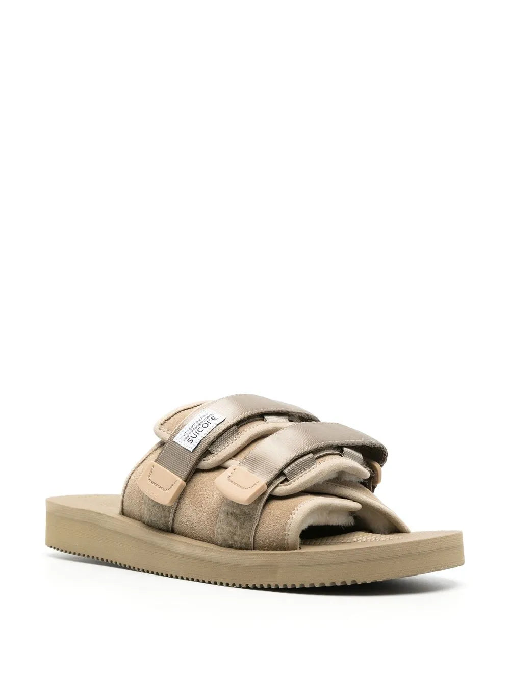 Suicoke logo-patch slip-on sandals