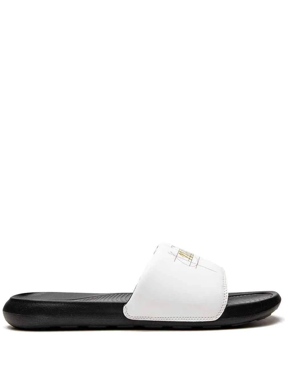 Nike Victori One logo-print slides