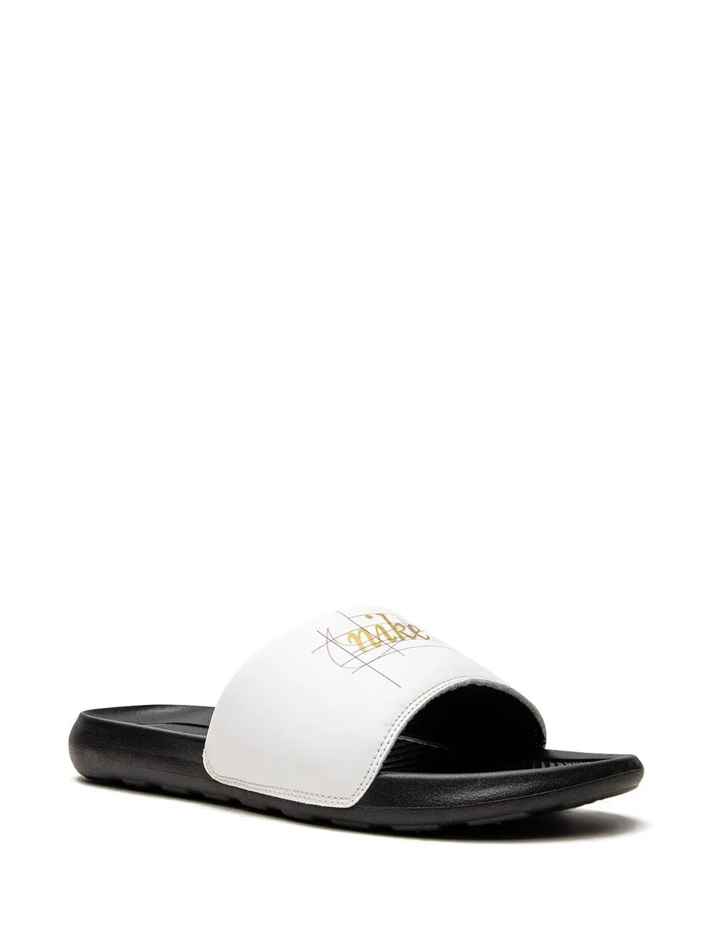 Nike Victori One logo-print slides