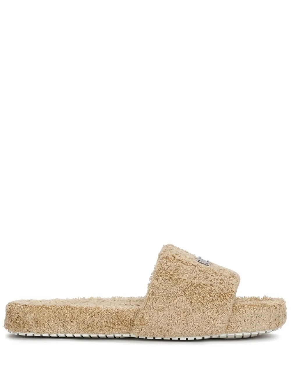 Dolce & Gabbana logo-tag terrycloth slides