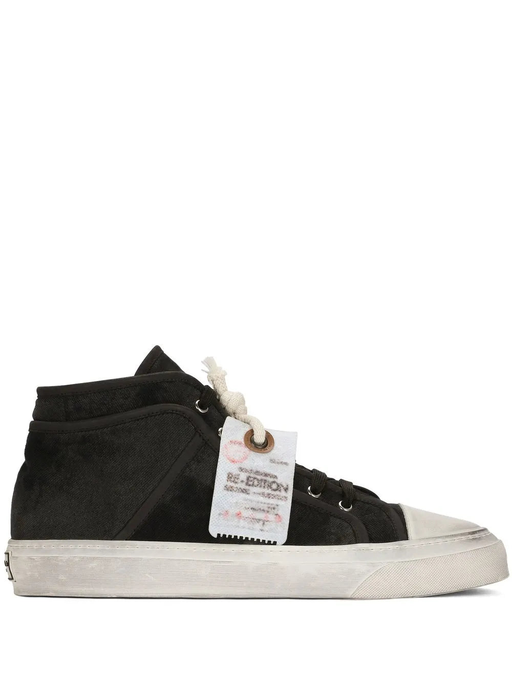Dolce & Gabbana lace-up mid-top sneakers