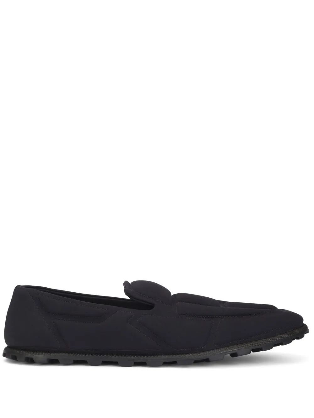 Dolce & Gabbana quilted-finish round-toe slippers