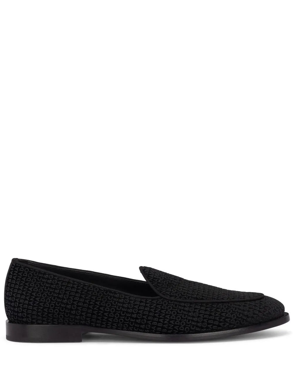 Dolce & Gabbana classic velvet slippers