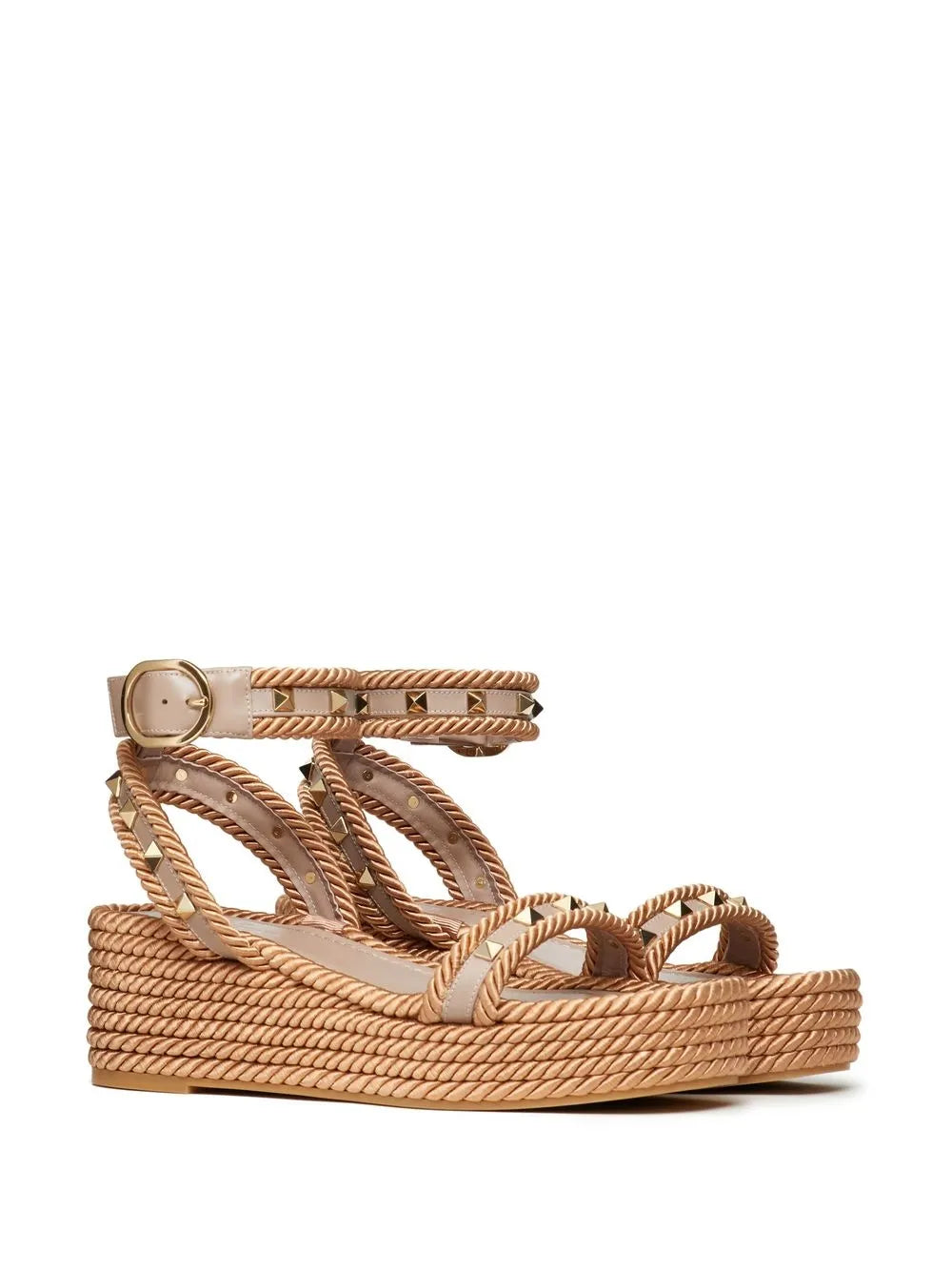 Valentino Garavani Rockstud wedge sandals