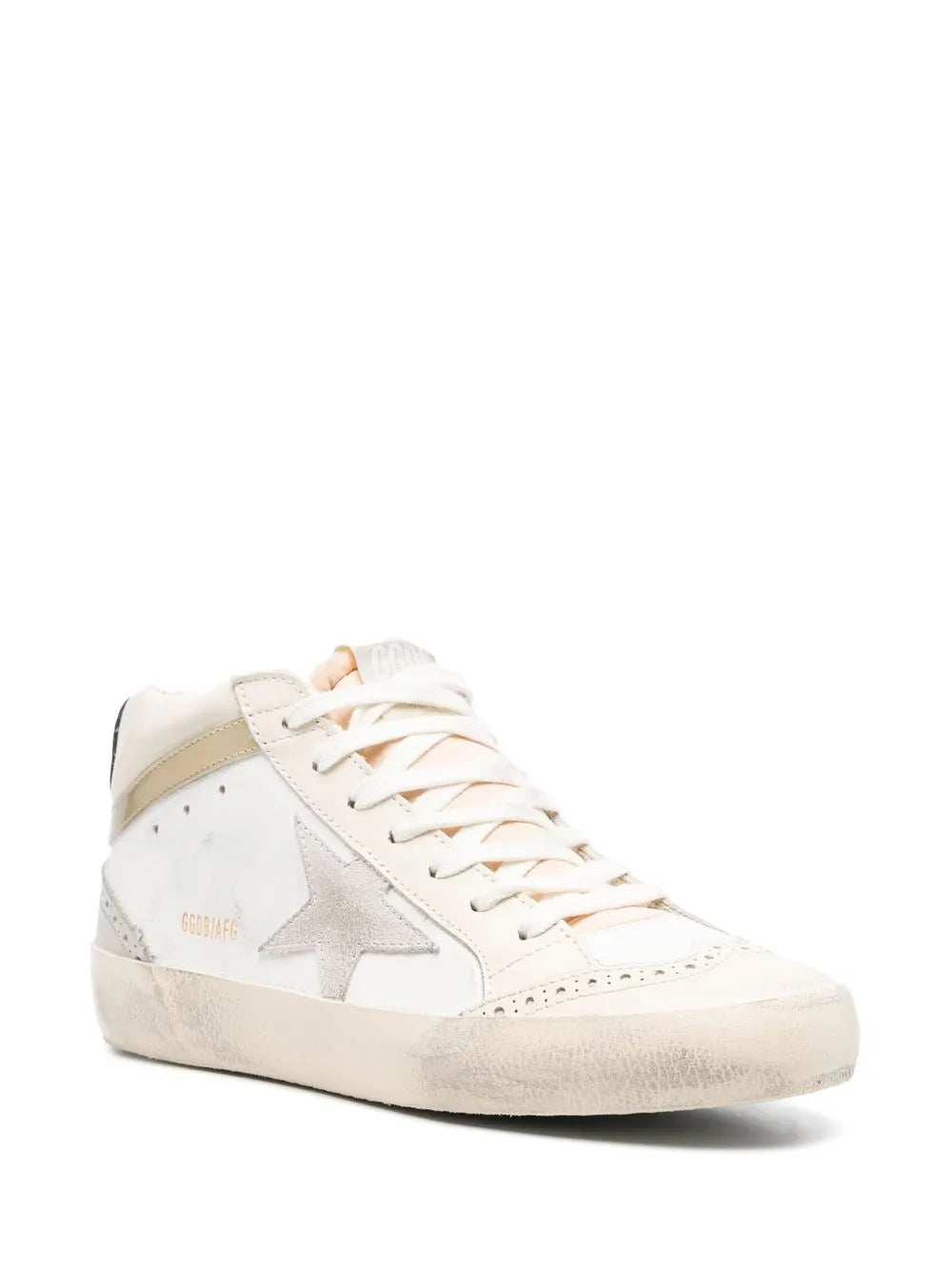 Golden Goose Mid-Star distressed sneakers