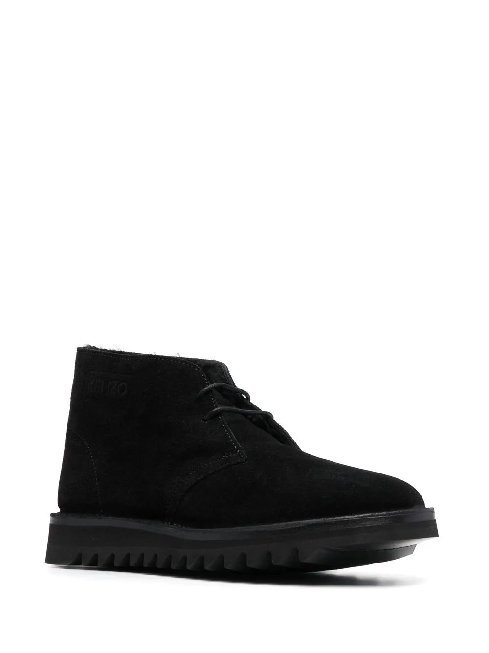 Kenzo embossed-logo detail boots