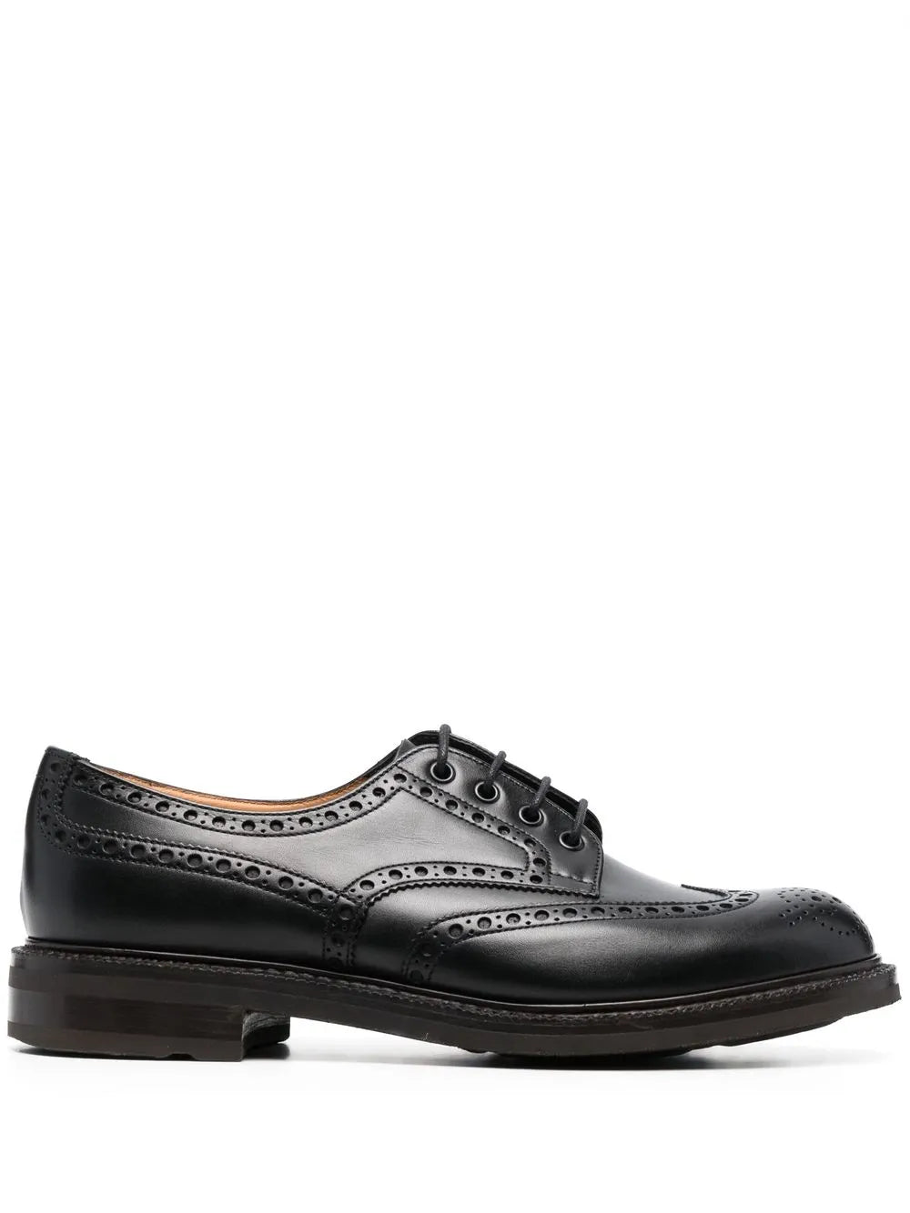 Church's polished calf leather brogues