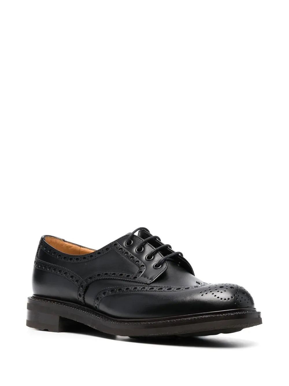 Church's polished calf leather brogues