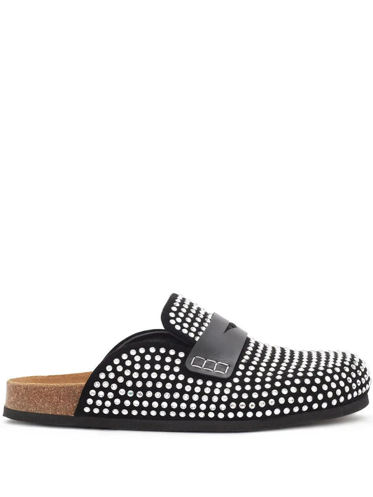 JW Anderson Diamond rhinestone slides