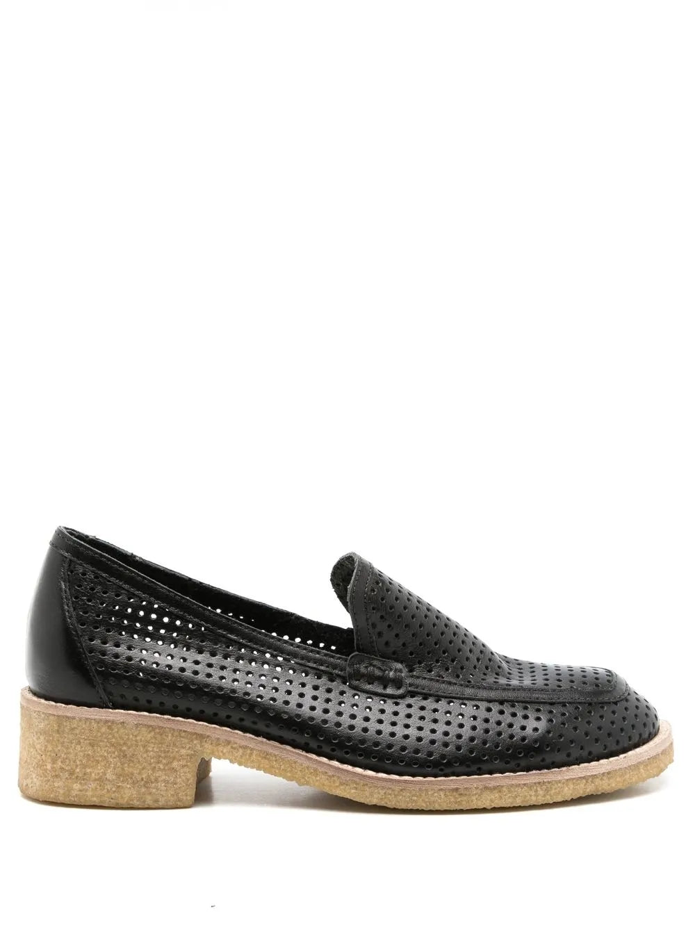 Sarah Chofakian Ronnie perforated loafers