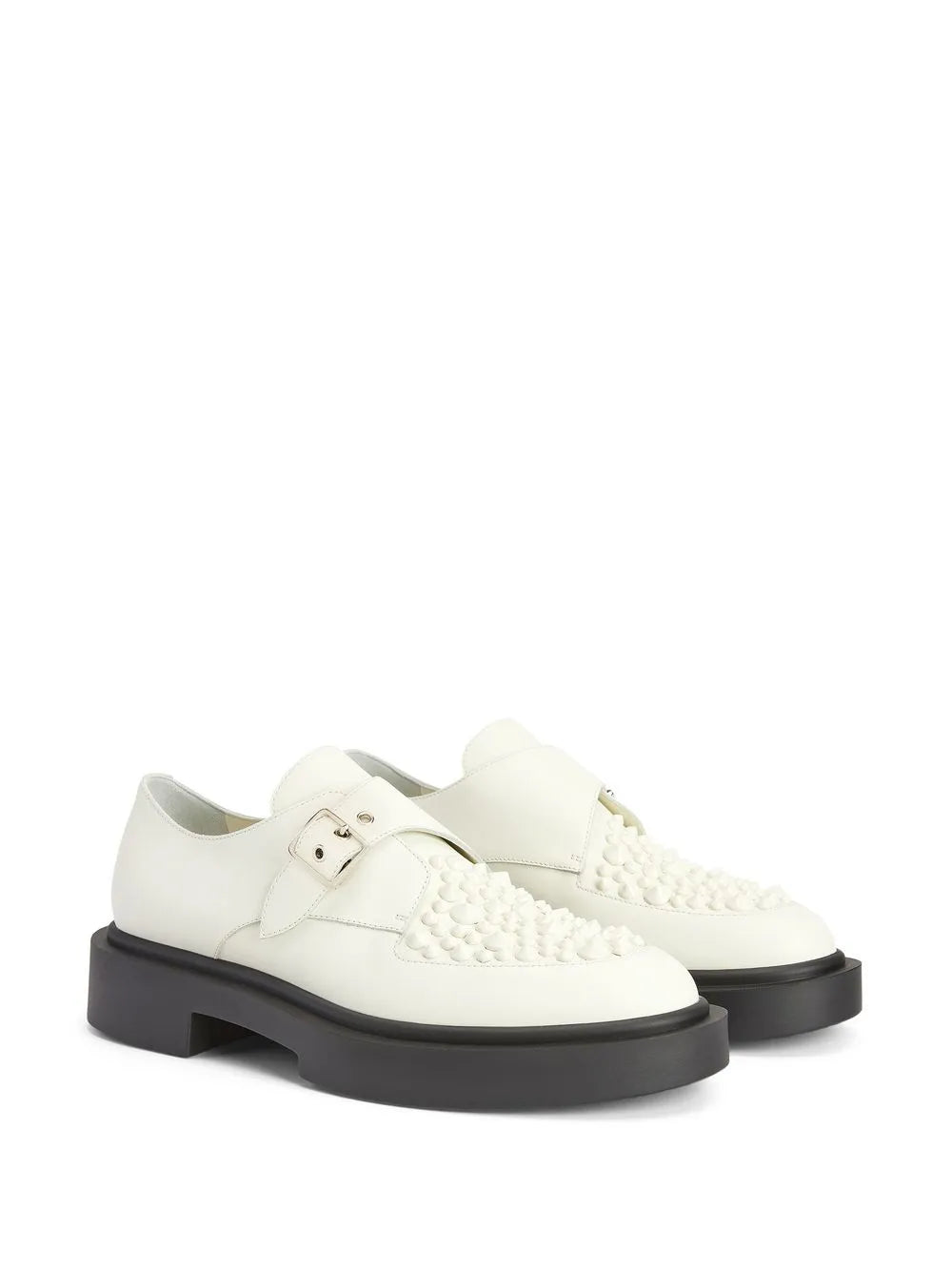 Giuseppe Zanotti Adric studded buckle-strap shoes