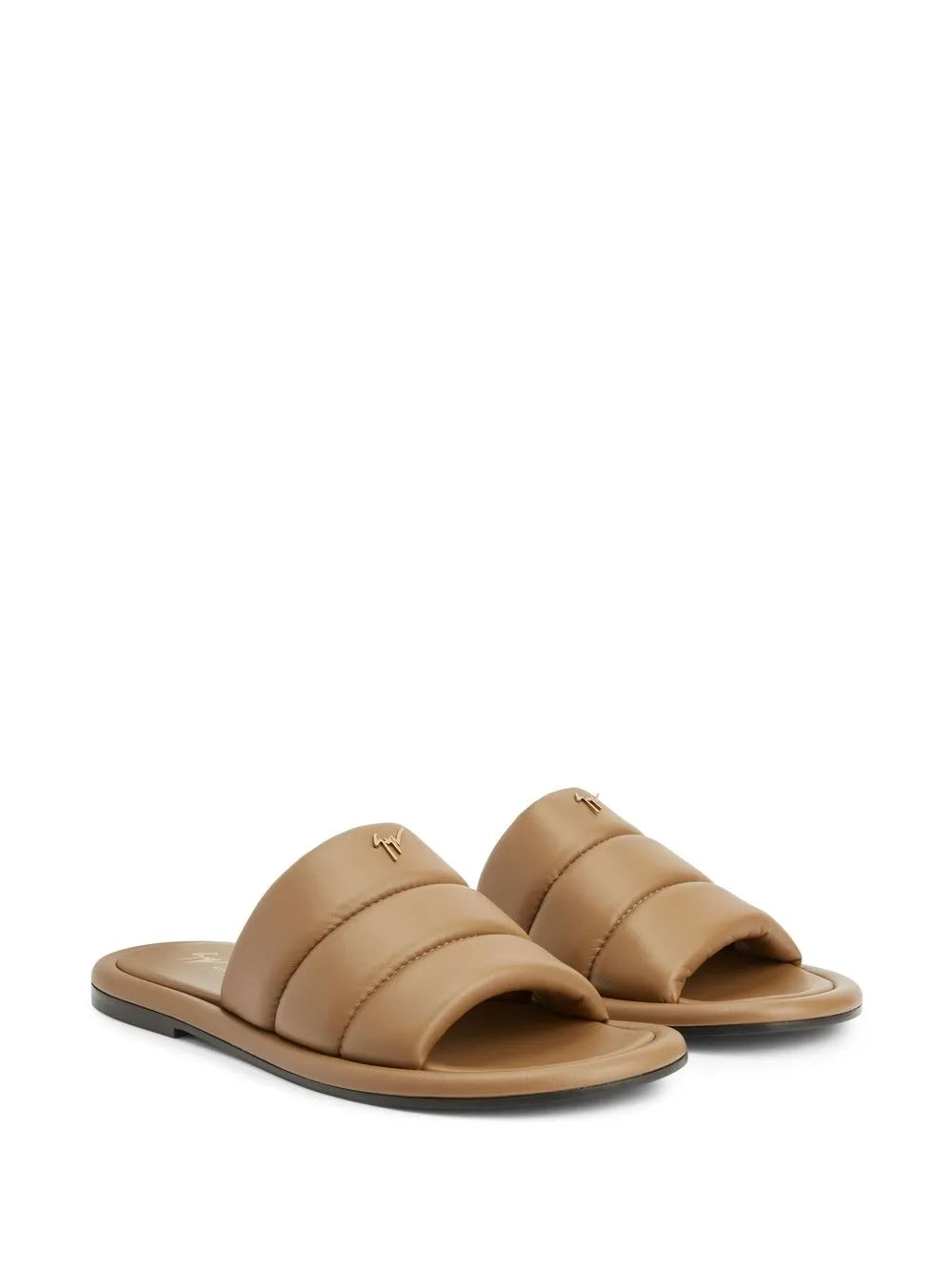 Giuseppe Zanotti Harmande quilted leather slides