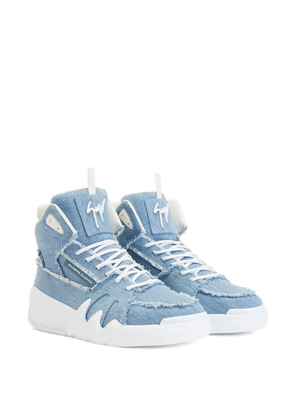 Giuseppe Zanotti denim high-top sneakers