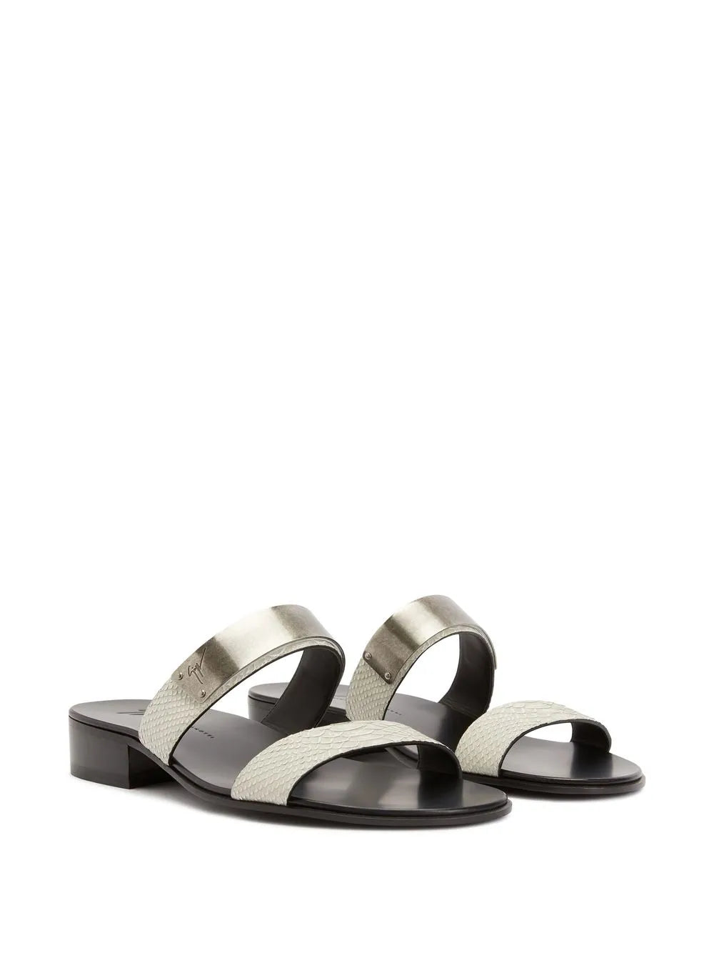 Giuseppe Zanotti Ignazio double-strap slide sandals