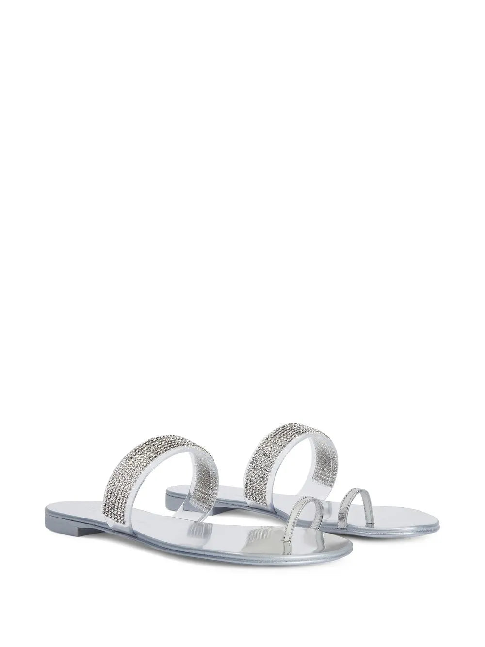 Giuseppe Zanotti Erwan gem-detail flat sandals