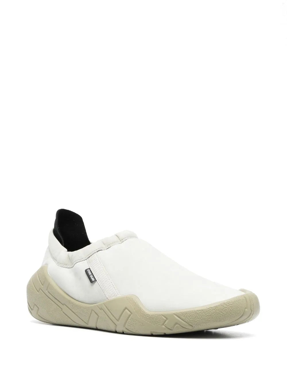 Stone Island Shadow Project logo-patch slip-on sneakers