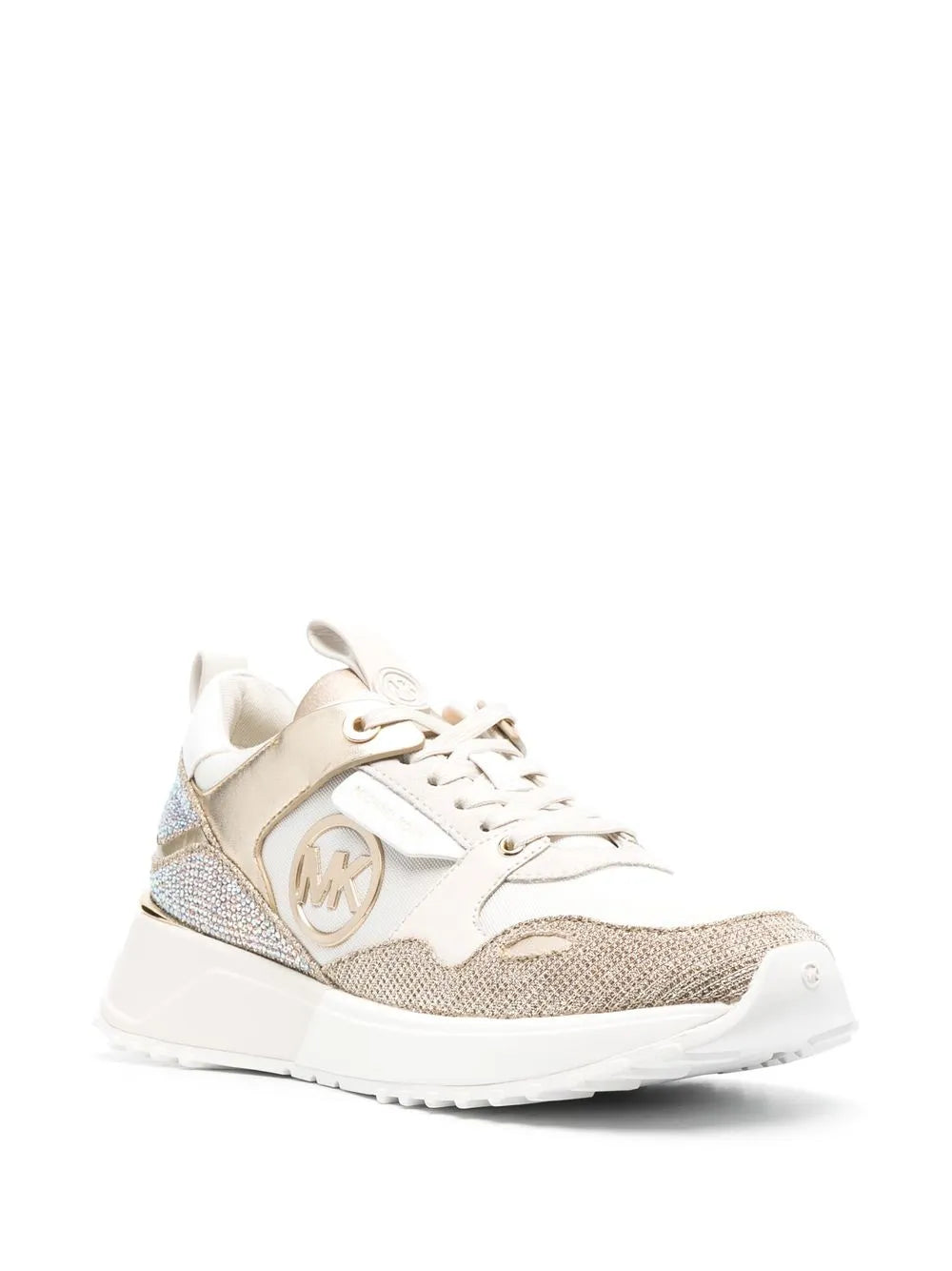 Michael Michael Kors logo-plaque detail sneakers