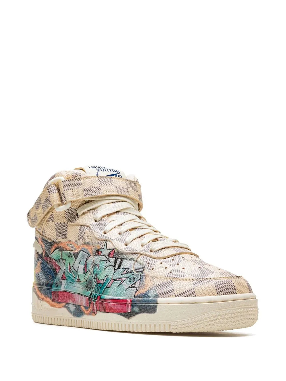 Nike x Louis Vuitton Air Force 1 Mid "Virgil Abloh - Graffiti" sneakers