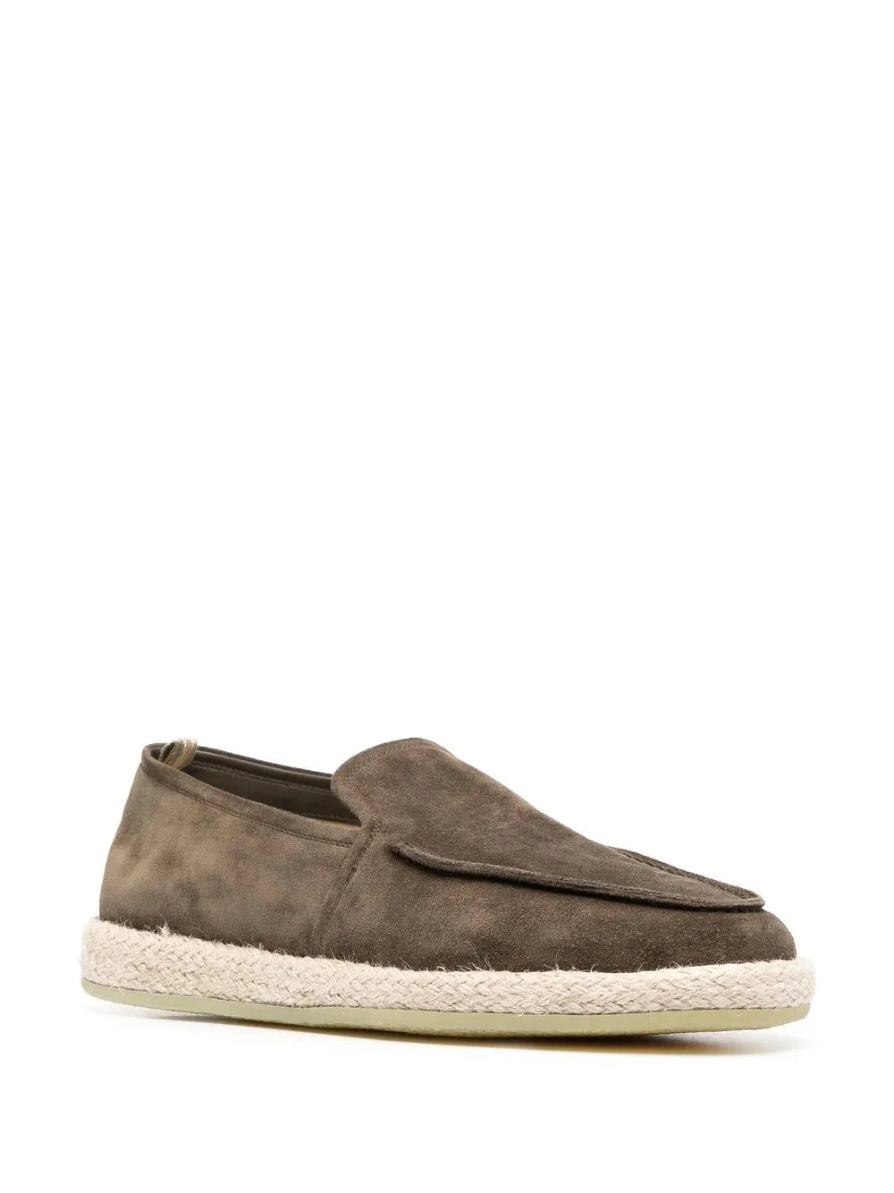 Officine Creative Roped suede loafers