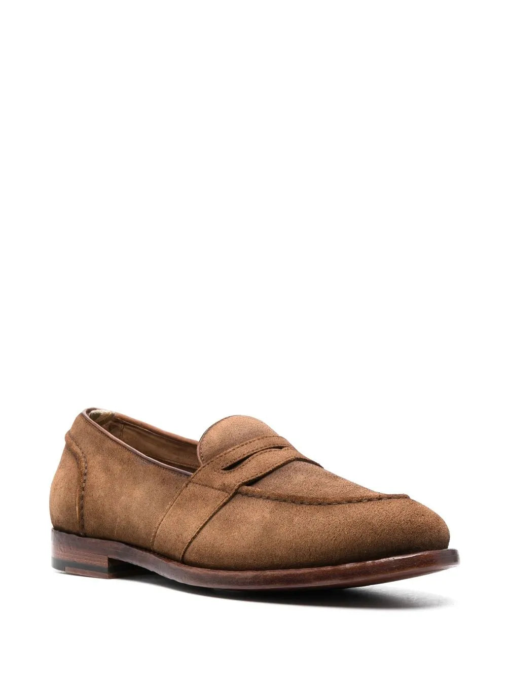 Officine Creative Temple suede Penny loafers
