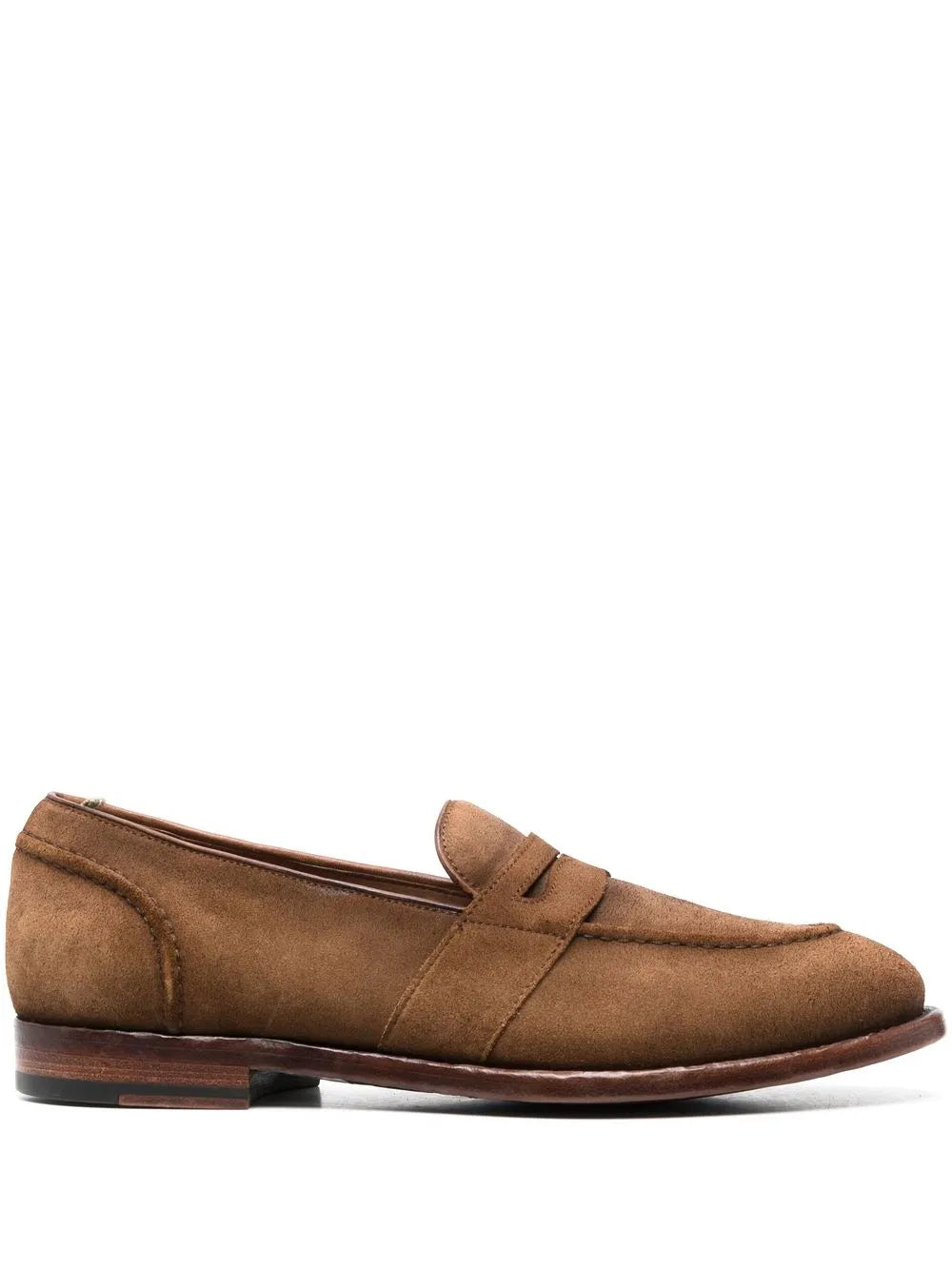 Officine Creative Temple suede Penny loafers