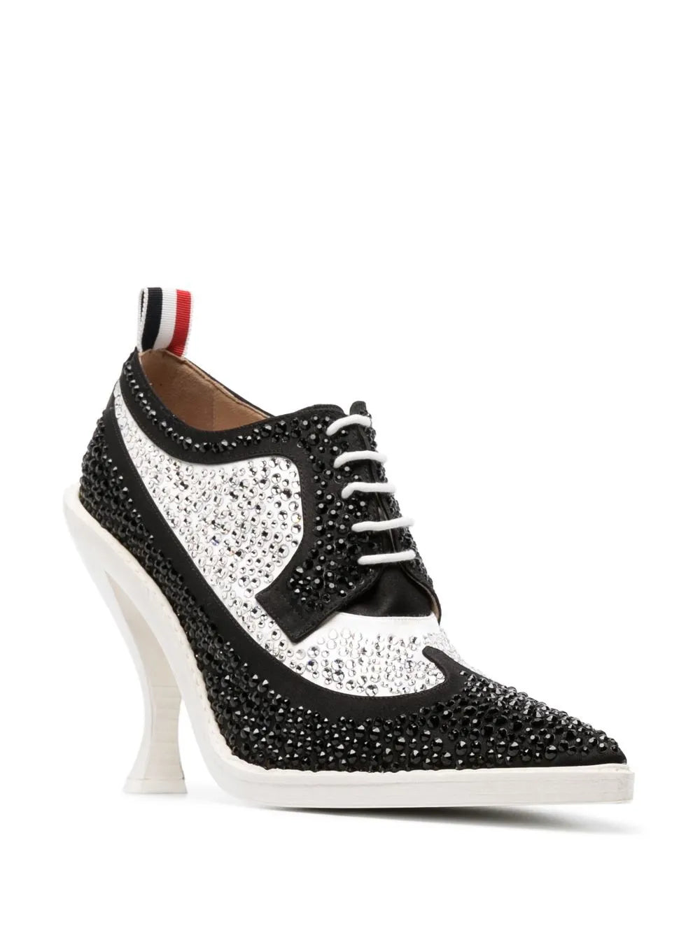 Thom Browne crystal-embellished 105mm derby shoes