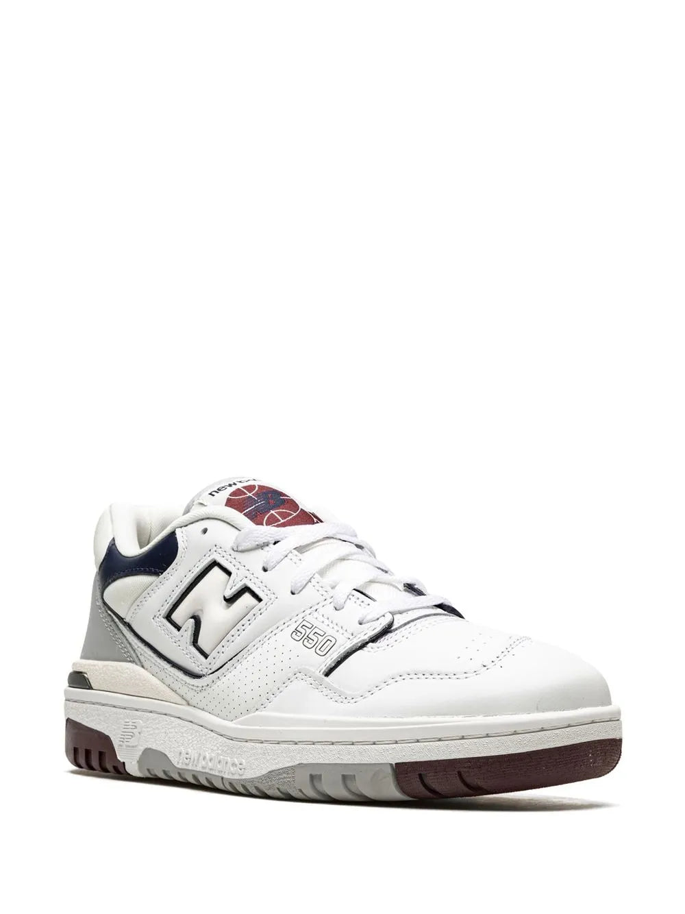 New Balance 550 "White/Indigo/Burgundy" sneakers