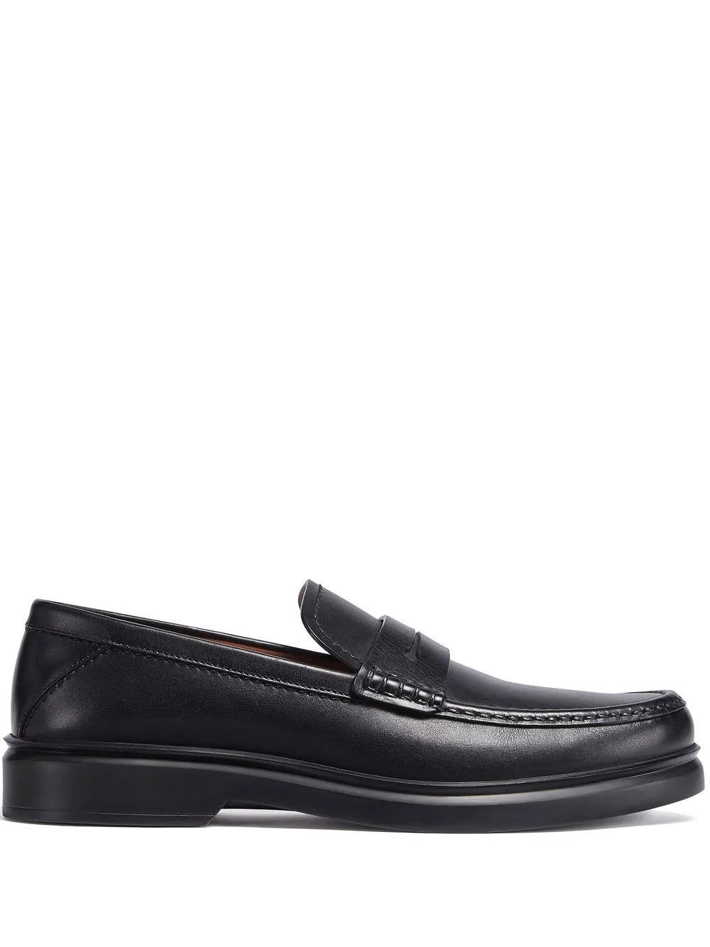 Zegna X-Lite leather loafers