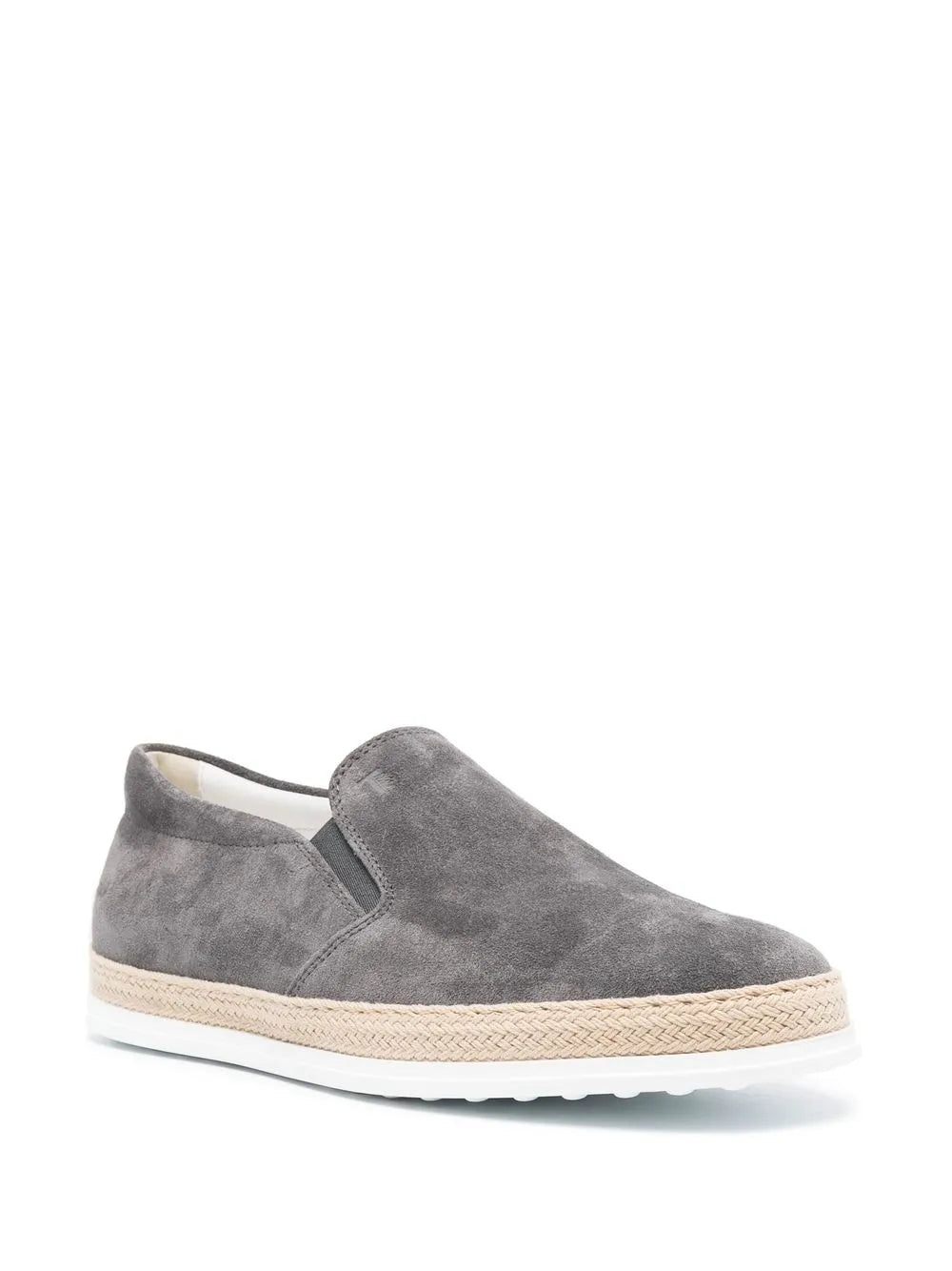 Tod's suede slip-on loafers